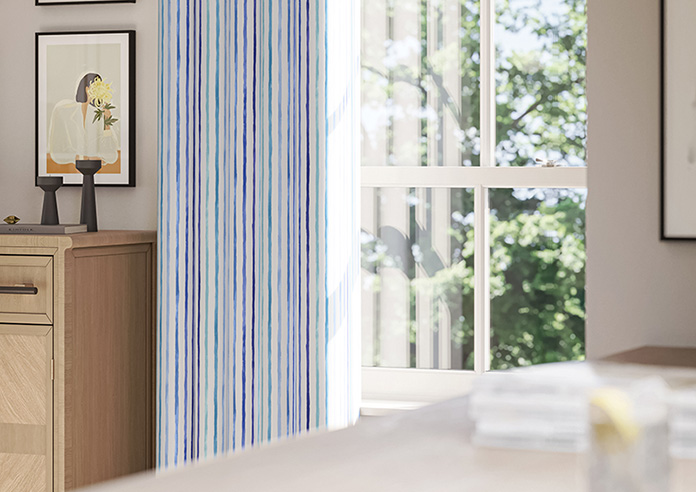 Vintage Stripe, Riviera - Made to Measure Curtains - Image 5